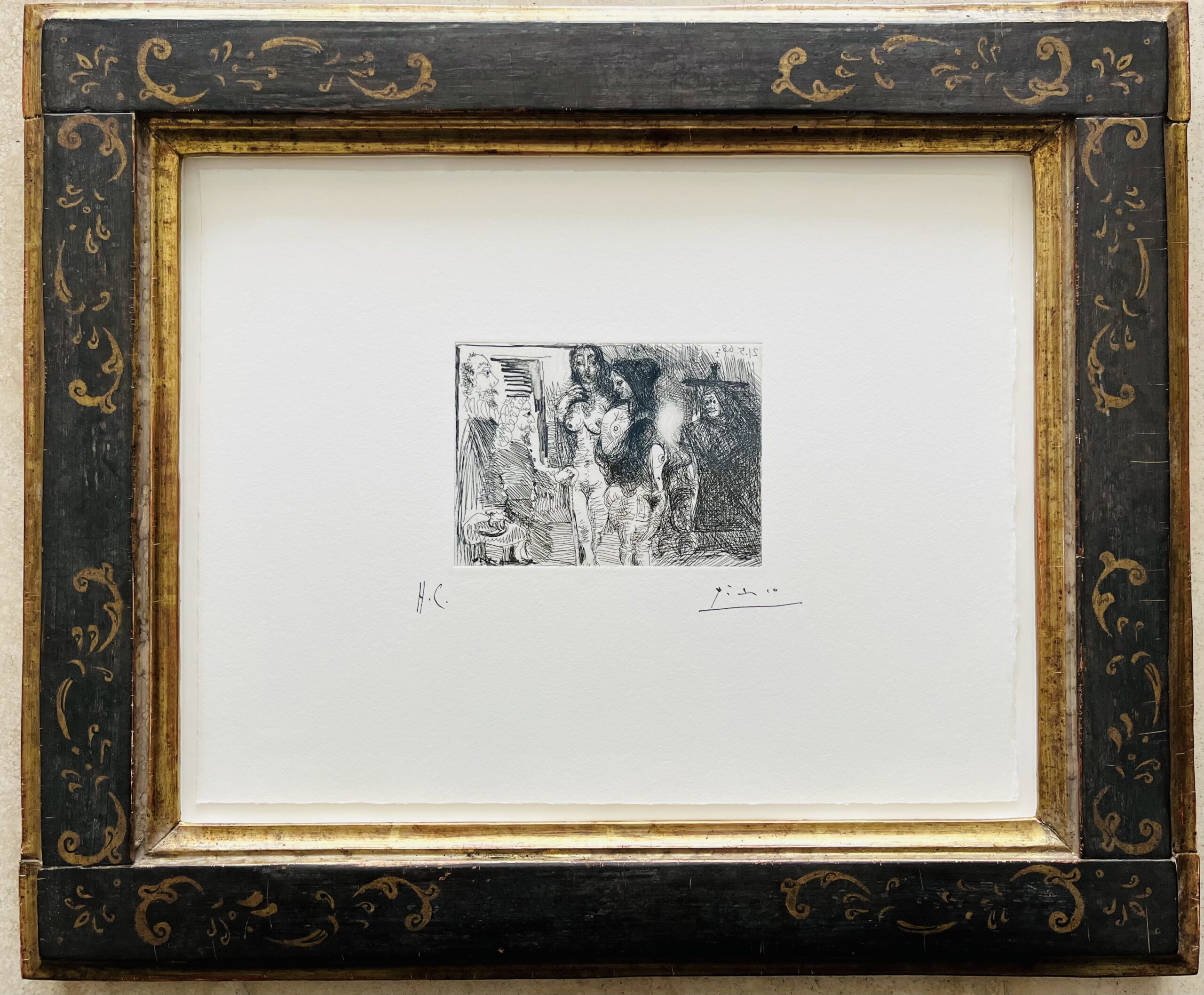 Pablo Picasso "Serie 347"