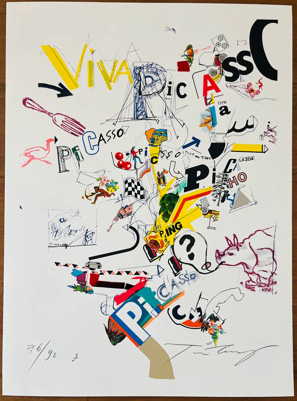 Jean Tinguely "Viva Picasso"